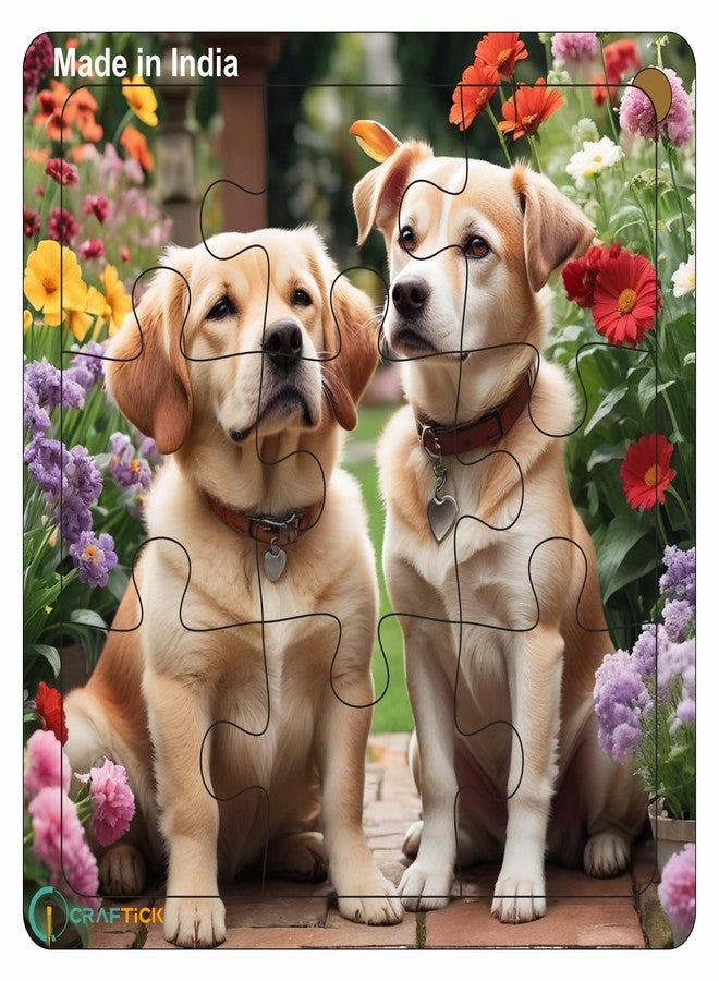 Craftick® Domestic Animals Combo Pack of 6 Jigsaw Puzzles for Kids Age 3+ | Preschool Learning Puzzle Game | Return Gift | Early Development Game - Image 3